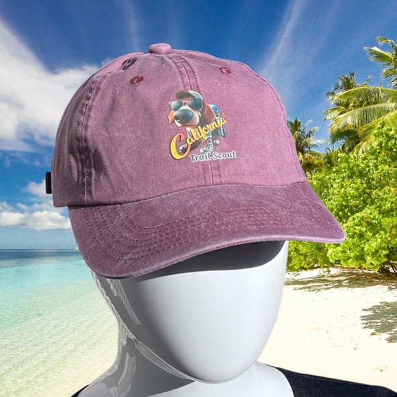 NEW California Trail Scout Baseball Style Cap Handmade Design - Picture 4 of 10